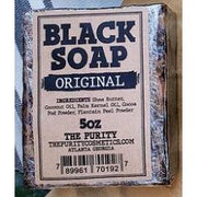 Mill's Beauty Supply The Purity Black Soap Bar, 5oz Body Soap