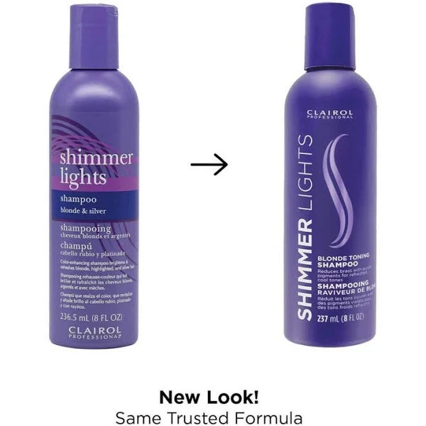 Mill's Beauty Supply Shimmer Lights Blonde Toning Shampoo, 8 oz Hair Shampoo