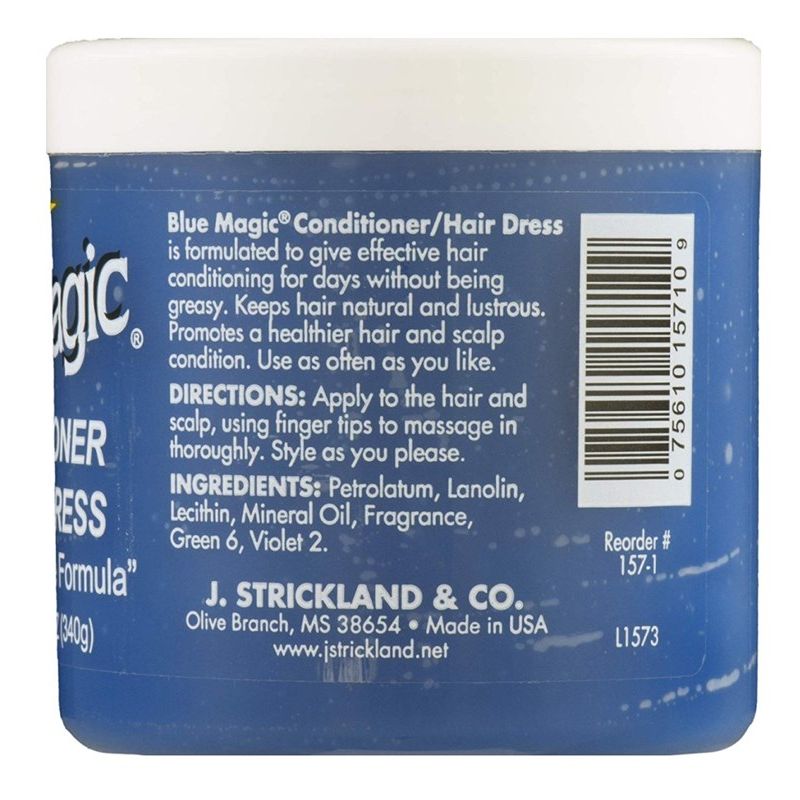 Mill's Beauty Supply Blue magic Conditioner Hair Dress Blue Hair Dress
