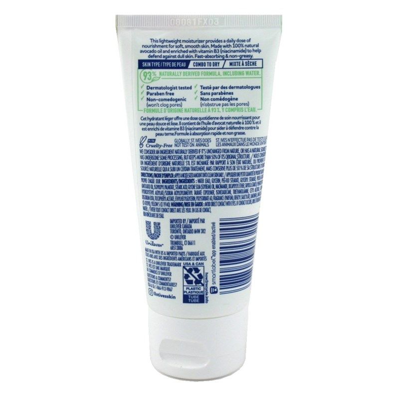 Mill's Beauty Supply St. Ives Nourish & Glow Face Moisturizer, 3 oz Skin Moisturizer