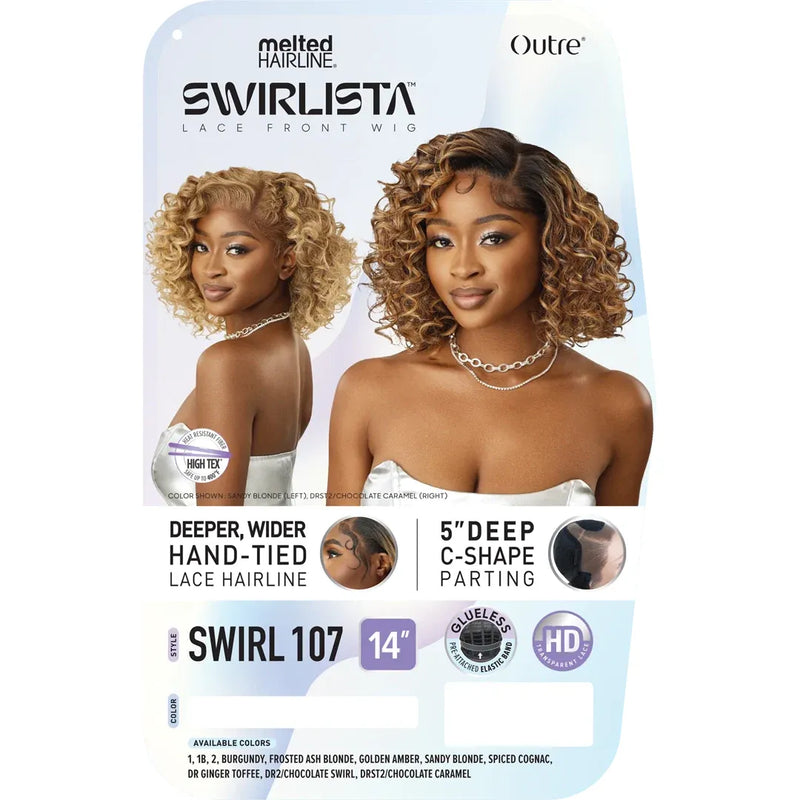 Mill's Beauty Supply Outre Swirlista Lace Front Wig - Swirl 107 Wigs