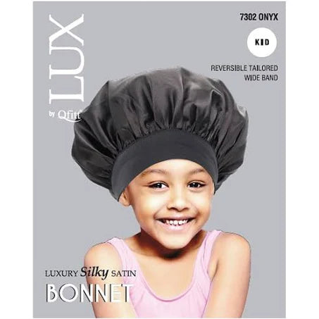 Mill's Beauty Supply Qfitt Kids Satin Bonnet Hair Accessories