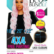 Mill's Beauty Supply Boca Bundle Super Deep Complete Pack - 18/20/22in Weave