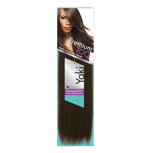 Mill's Beauty Supply Sensationnel PremiumTOO Yaki Human Hair - 12in Weave