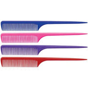 Mill's Beauty Supply Rat Tail Comb Colored - Small (1 pc) Hair Comb