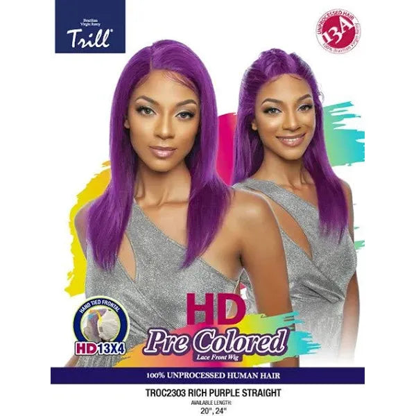 Mill's Beauty Supply Mane Concept Trill HD Lace Front Wig - Straight Wigs