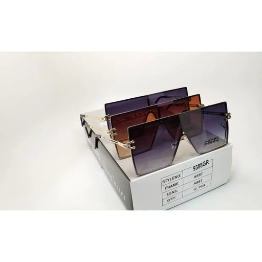 Mill's Beauty Supply Fashion Sunglasses #9388GR (1 pc) Accessories