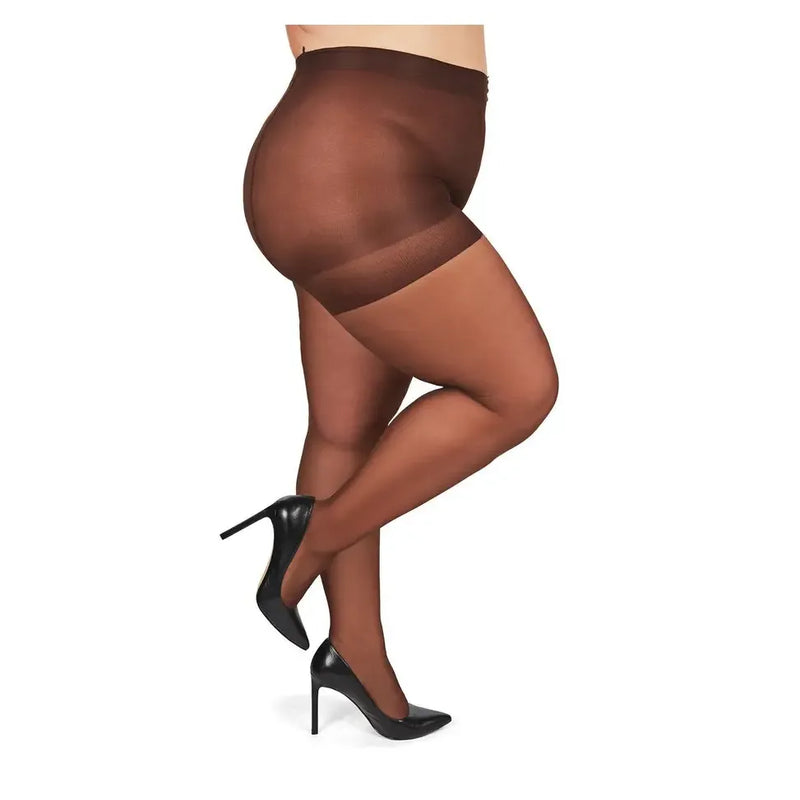 Mill's Beauty Supply MeMoi  Curvy Sheer Control Top Pantyhose Accessories