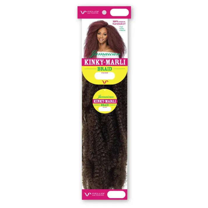 Mill's Beauty Supply Viviva Fox's Jamaican Kinky-Marli Braid - 18 in Braids