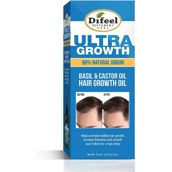 Mill's Beauty Supply Difeel Ultra Growth Hair Oil - Men's Hair and Scalp Oil