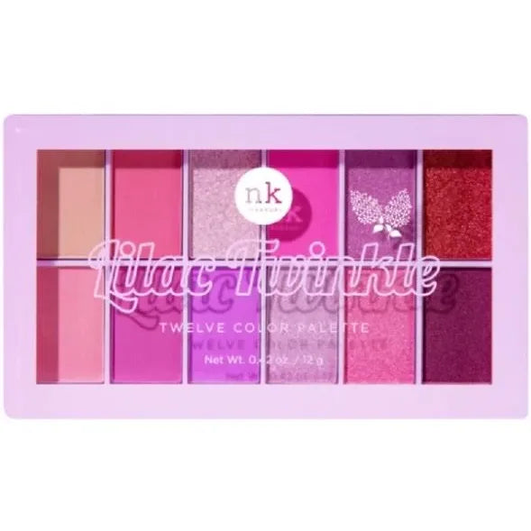 Mill's Beauty Supply Nicka K Lilac Twinkle Color Palette Eye Shadow