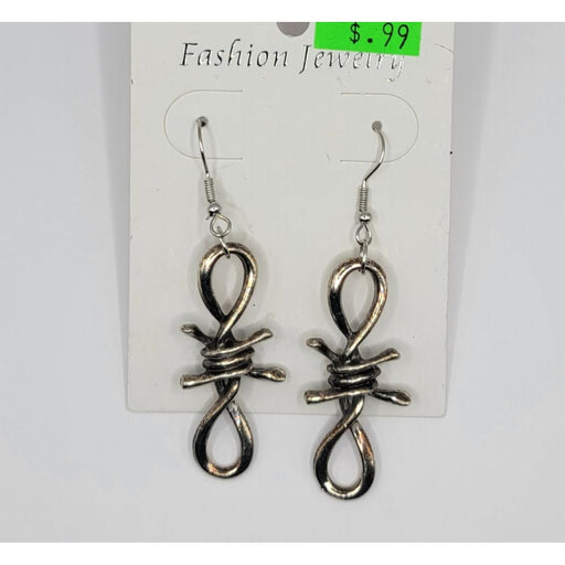 Mill's Beauty Supply Fashion Jewelry Earrings -Silver Lrg Knot Body Jewelry