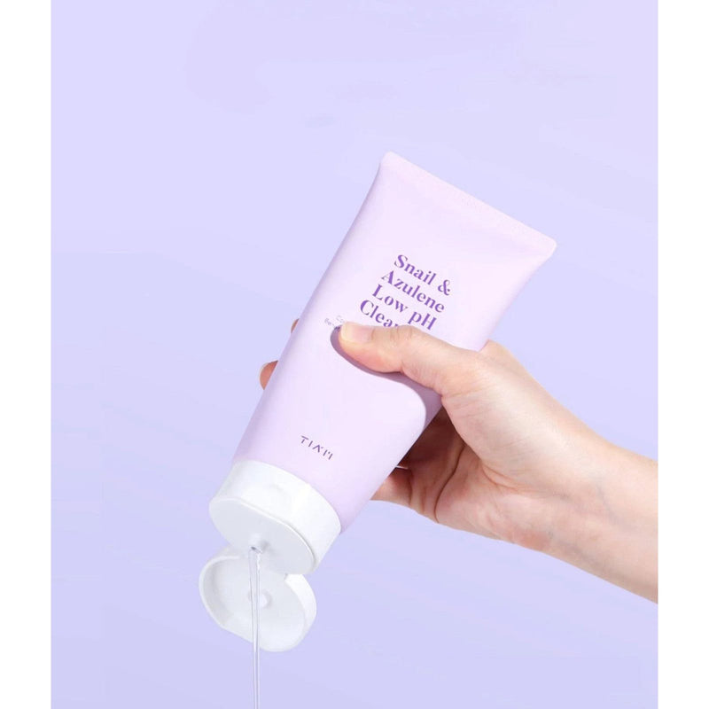 AsiaBeautyMall TIA'M Snail & Azulene Low pH Cleanser Face Cleanser
