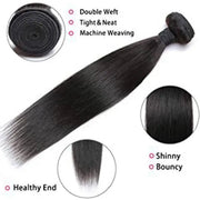 Mill's Beauty Supply PINK LEMON - 13A 100% Unprocessed VIRGIN REMI Human Hair Bundle, Straight Weave
