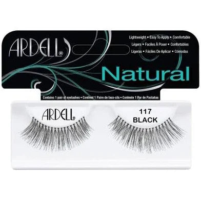 Mill's Beauty Supply Ardell Natural Eyelash Black 117 False Eyelashes