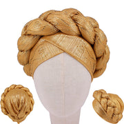 Mill's Beauty Supply Fashion Brand - Rhinestone Head Wrap/ Turban Head Wrap