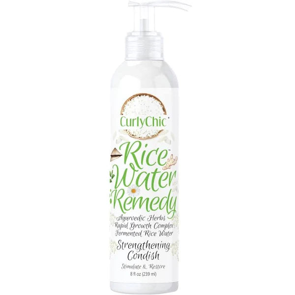 Mill's Beauty Supply Curly Chic Rice Water Remedy Strengthening Conditioner