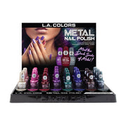 Mill's Beauty Supply LA Colors Dark Metal Nail Polish (1 pc) Nail Products