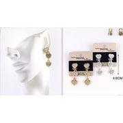 Mill's Beauty Supply Top & Top Pastel Collection Clip-On Earrings Body Jewelry
