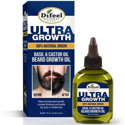 Mill's Beauty Supply Difeel Ultra Beard Growth Oil - Men's Hair and Scalp Oil