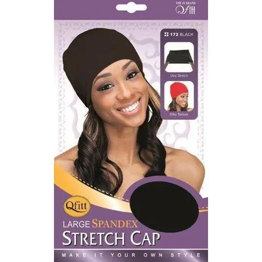 Mill's Beauty Supply Qfitt Spandex Stretch Cap Head Wrap