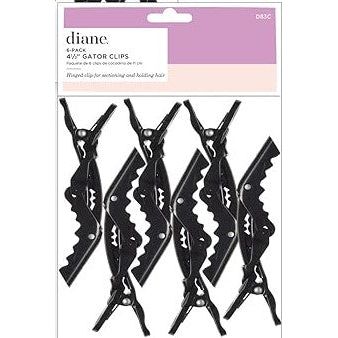 Mill's Beauty Supply Diane Gator Clips, 4.5 in, 6pk Hair Clips