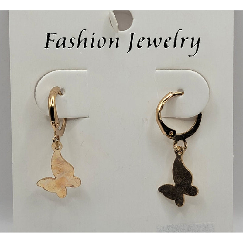 Mill's Beauty Supply Fashion Jewelry-Gold Btrfly Body Jewelry