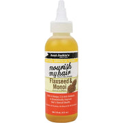 Mill's Beauty Supply Aunt Jackie's Nourish My Hair Flaxseed & Monoi Oil, 4oz Hair and Scalp Oil