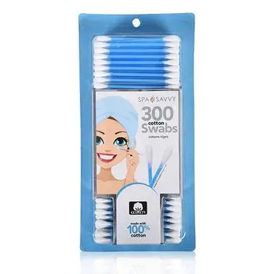 Mill's Beauty Supply SpaSavvy Cotton Swabs - 300ct Cosmetics