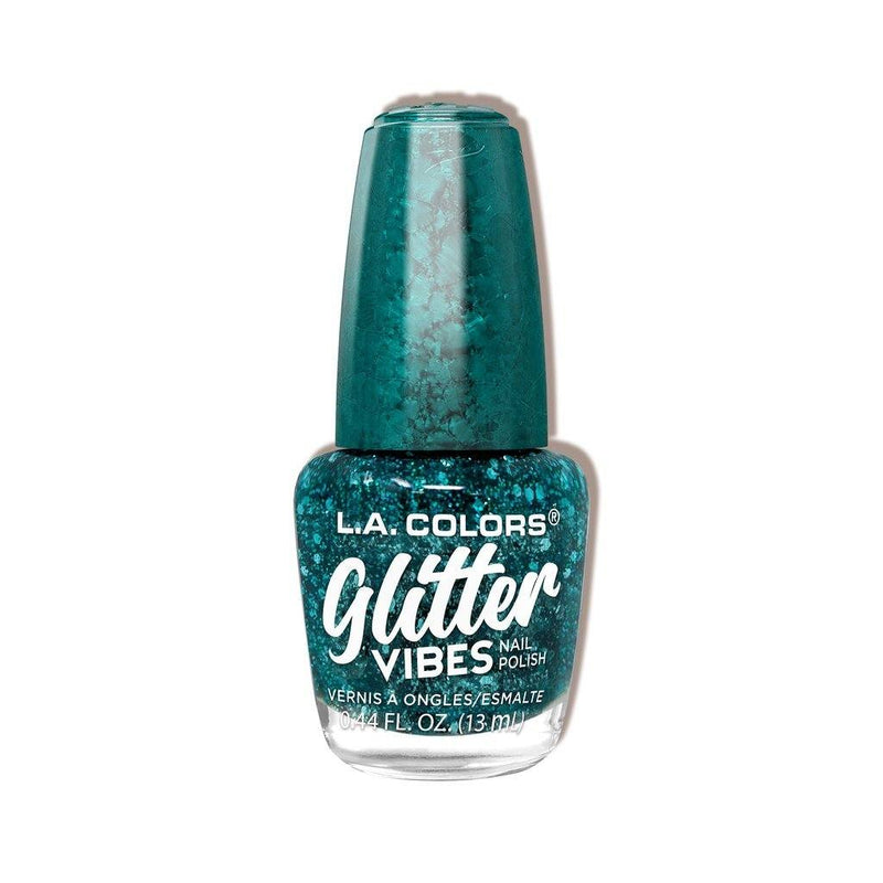 Mill's Beauty Supply L.A. Colors Glitter Vibes Nail Polish, 1pc Nail Products
