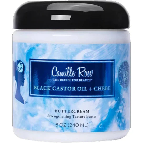 Mill's Beauty Supply Camille Rose Black Castor Oil + Chebe Buttercream Hair and Scalp Treatment