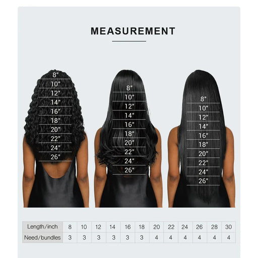 Mill's Beauty Supply 100% Human Hair, Deep Wave Wigs