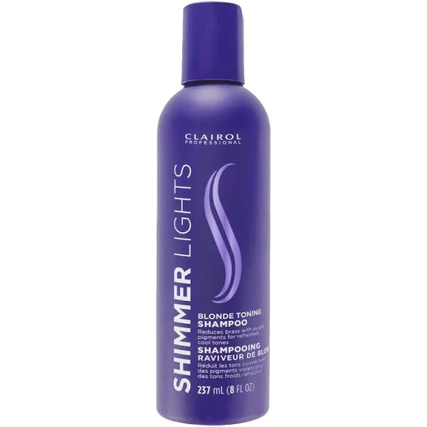 Mill's Beauty Supply Shimmer Lights Blonde Toning Shampoo, 8 oz Hair Shampoo