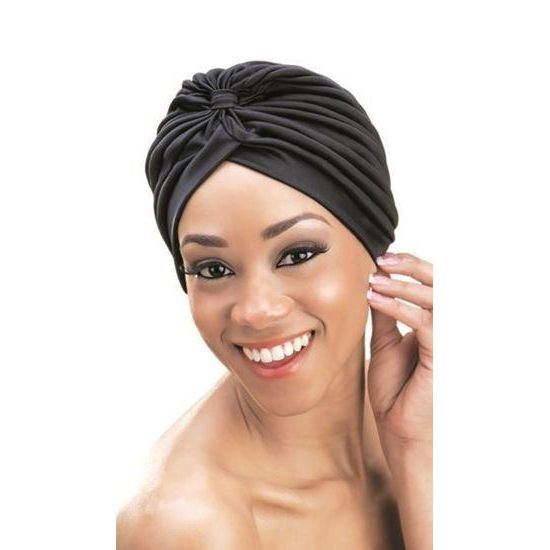 Mill's Beauty Supply QFitt Ultra Stretch Turban OSFA, 1 pc Head Wrap