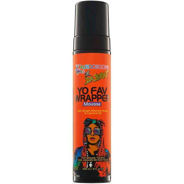 Mill's Beauty Supply Kaleidoscope Da Brat Yo Fav Wrapper Mousse Hair Styling Mousse