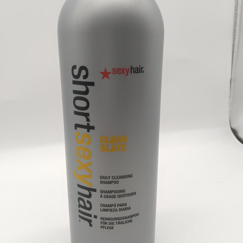 VIP Extensions Short Sexy Hair Clean Slate Daily Cleansing Shampoo 33.8 Oz Hair Care