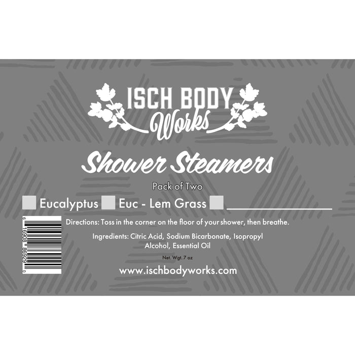 Isch Body Works - Shower Steamers — Pasteur Pharmacy