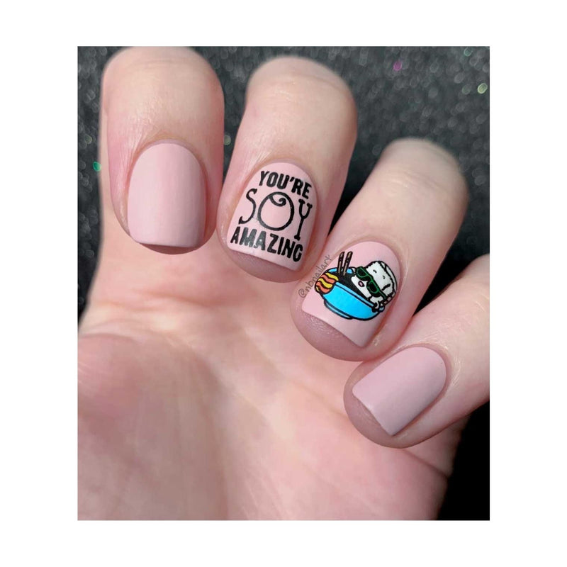 UberChic Beauty Sushi For Me Stamping Plate