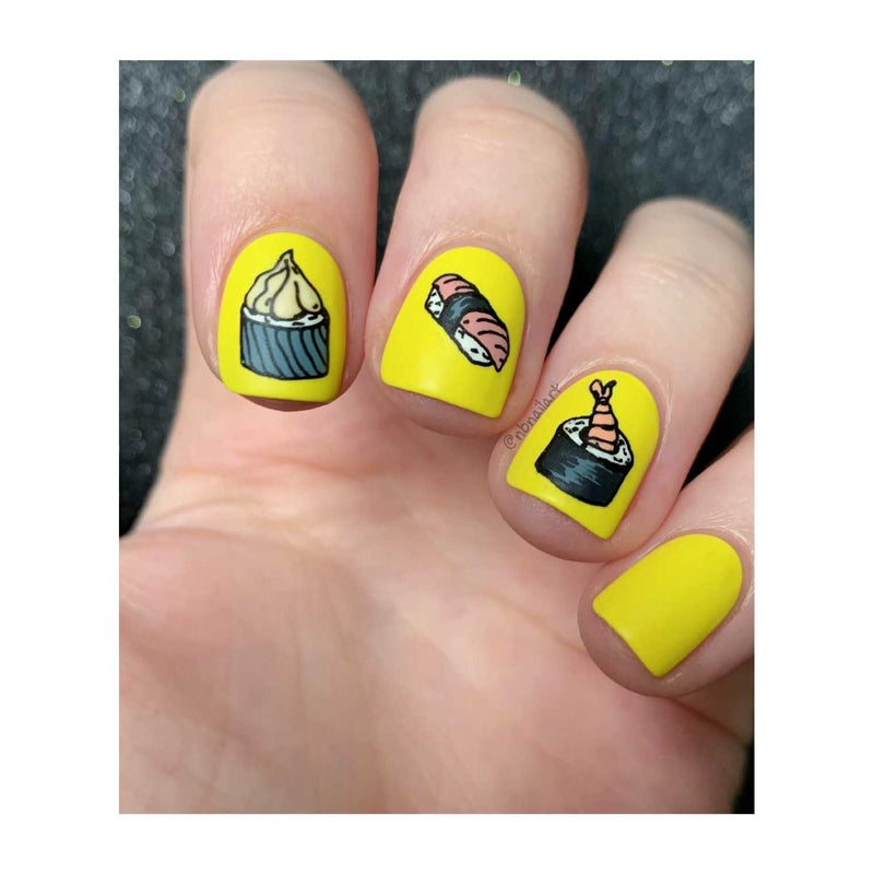 UberChic Beauty Sushi For Me Stamping Plate