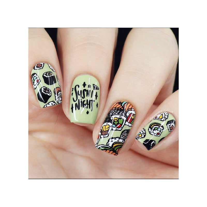 UberChic Beauty Sushi For Me Stamping Plate