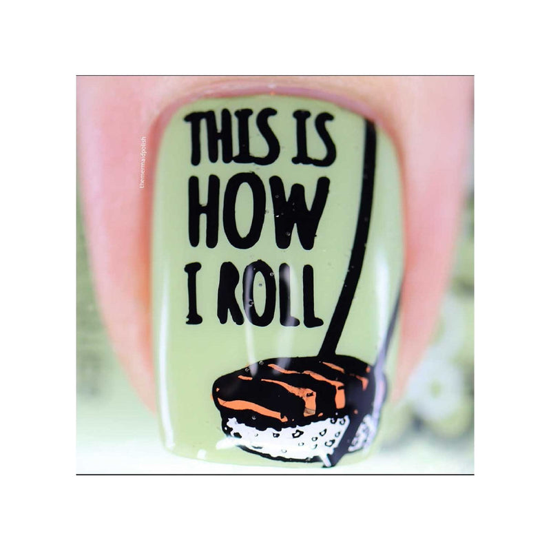 UberChic Beauty Sushi For Me Stamping Plate
