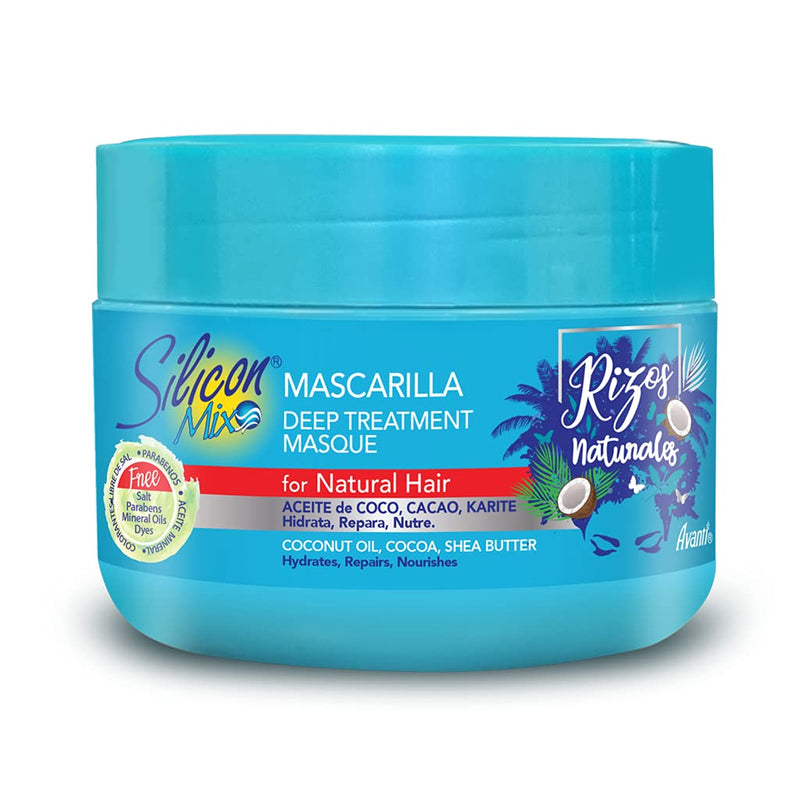 VIP Extensions Silicon Mix Rizos Natural Hair Mask for Natural Wavy and Curly Hair  - Intensive Moisturising Hair Mask Hair Care