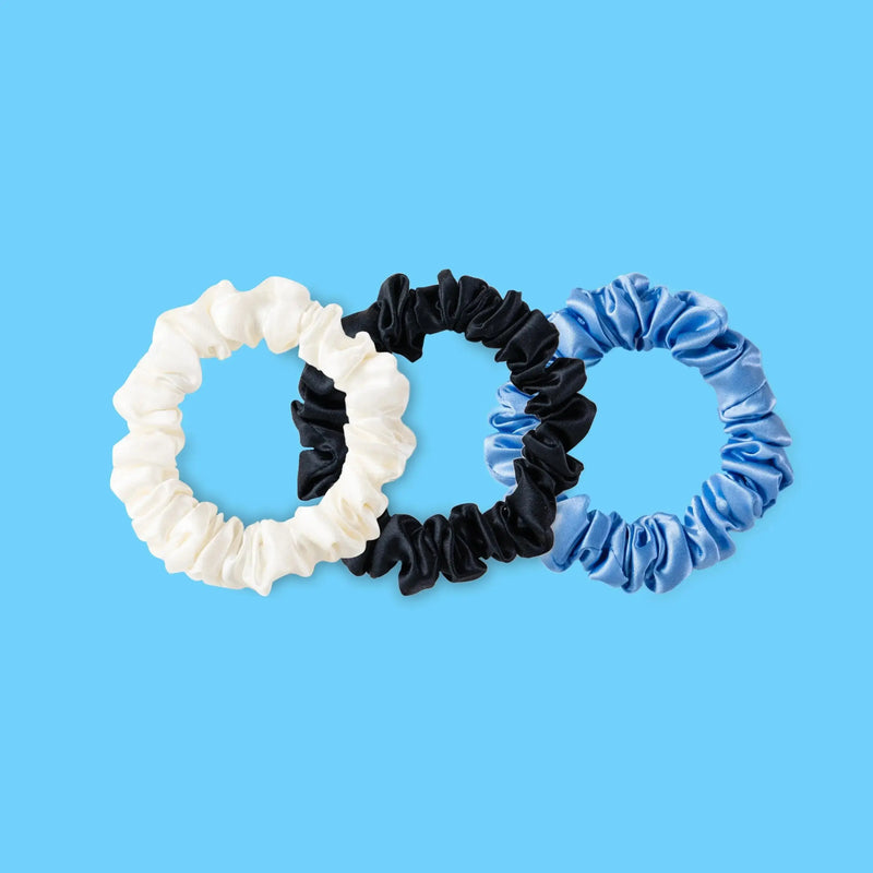 Baby Blues Gentle Hair Silk Scrunchies Hair Accessories
