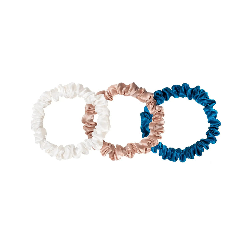 Baby Blues Gentle Hair Silk Scrunchies Hair Accessories