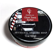 Chiseled Face Silk Tallow Shave Soap - Ghost Town Barber Shaving Soap