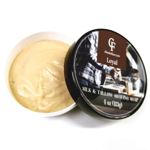 Chiseled Face Silk Tallow Shave Soap - Loyal Shaving Soap