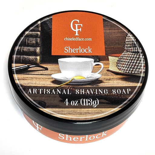 Chiseled Face Silk Tallow Shave Soap - Sherlock Shaving Soap