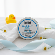 Lather and More! Simply Natural Diaper Cream creams Light Gray