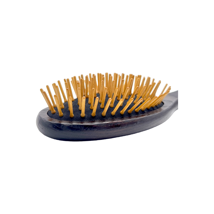 Dural Ash Wood rubber cushion hair brush with wooden pins