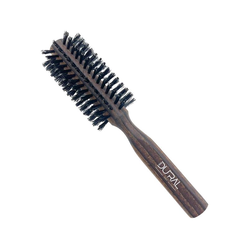 Dural Dural Thermo Ash Wood 10 rows round hair brush with boar bristles Hair Brush